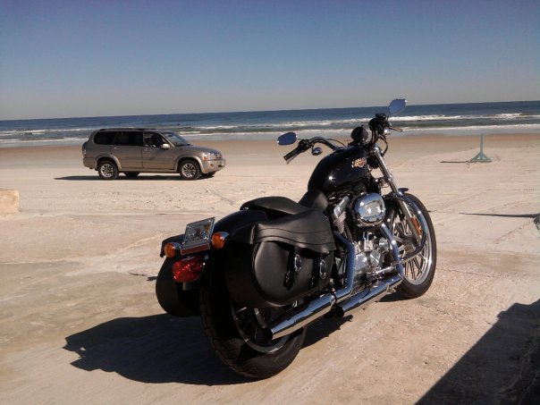 on Daytona Beach