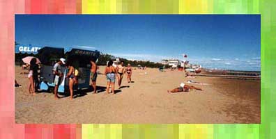 Jesolo beach scene.